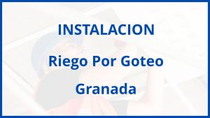 Instalacion De Riego Por Goteo en Granada