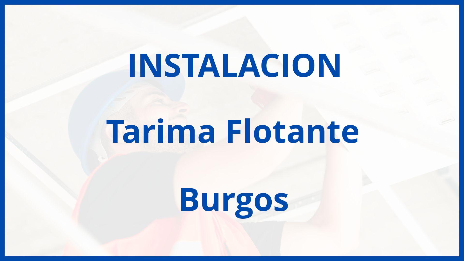 Instalacion De Tarima Flotante