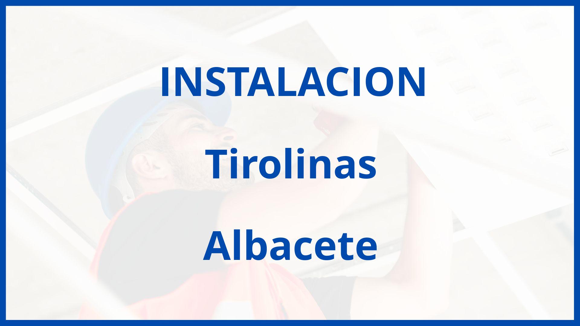 Instalacion De Tirolinas