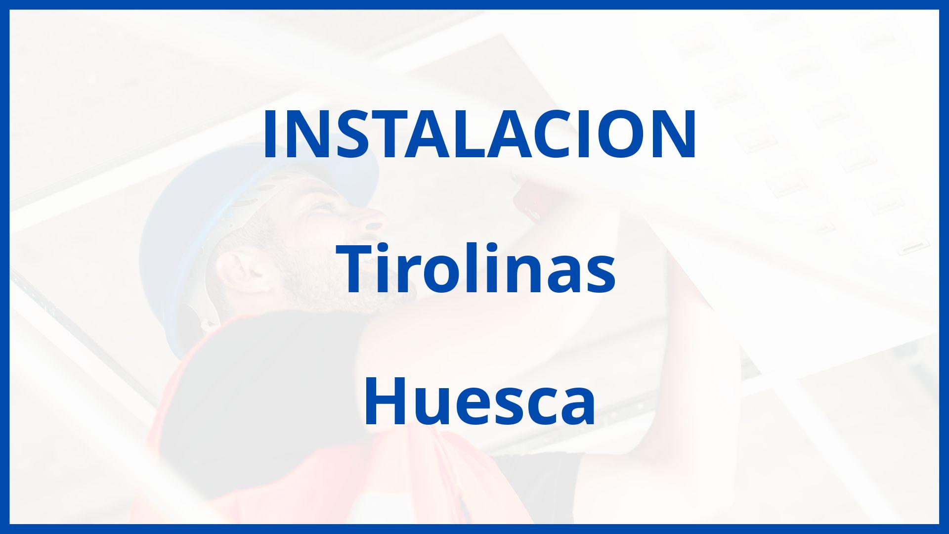 Instalacion De Tirolinas