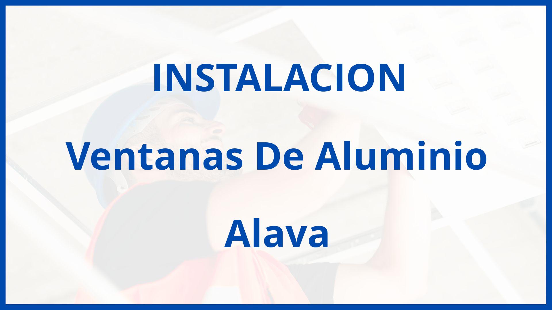 Instalacion De Ventanas De Aluminio